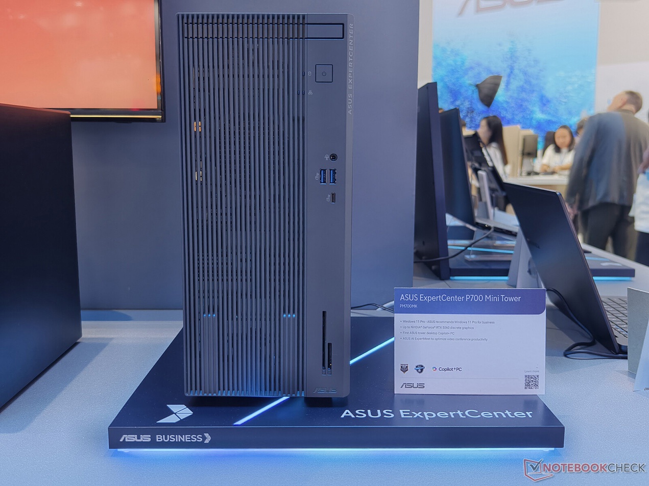 The ExpertCenter P700 Mini Tower (Image source: Notebookcheck)
