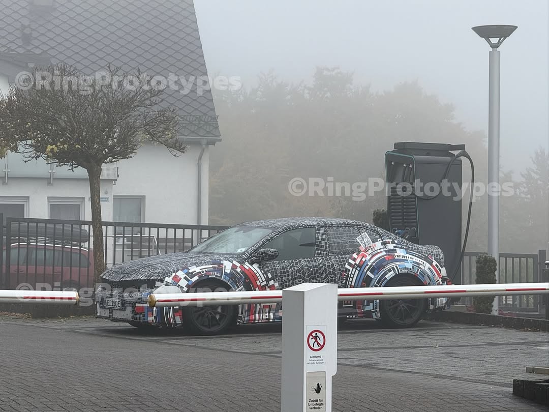 新世代纯电宝马 M3 原型车谍照曝光,搭载第六代电池