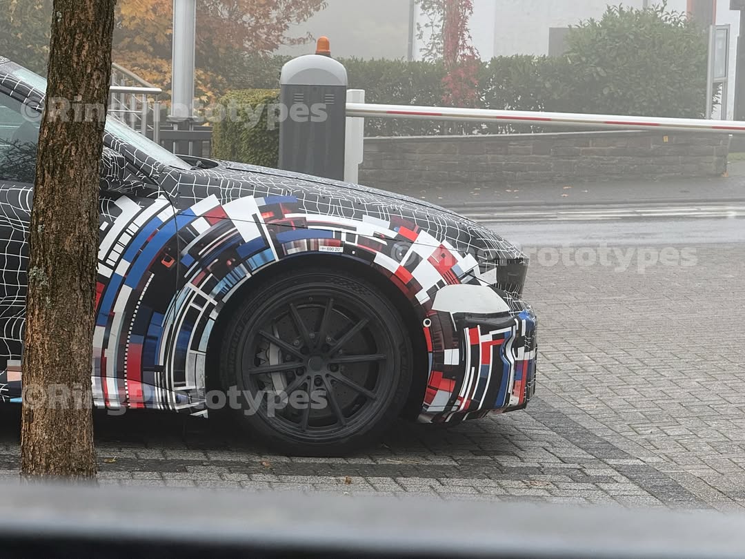 新世代纯电宝马 M3 原型车谍照曝光,搭载第六代电池