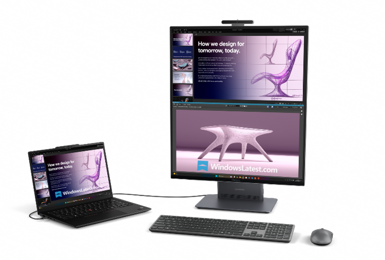 ThinkCentre X AIO Aura Edition for CES 2026