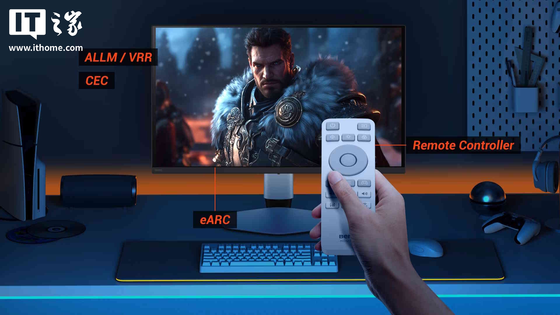 明基推出 MOBIUZ EX271UZ 显示器:4K 240Hz,27 英寸第四代 QD-OLED 面板