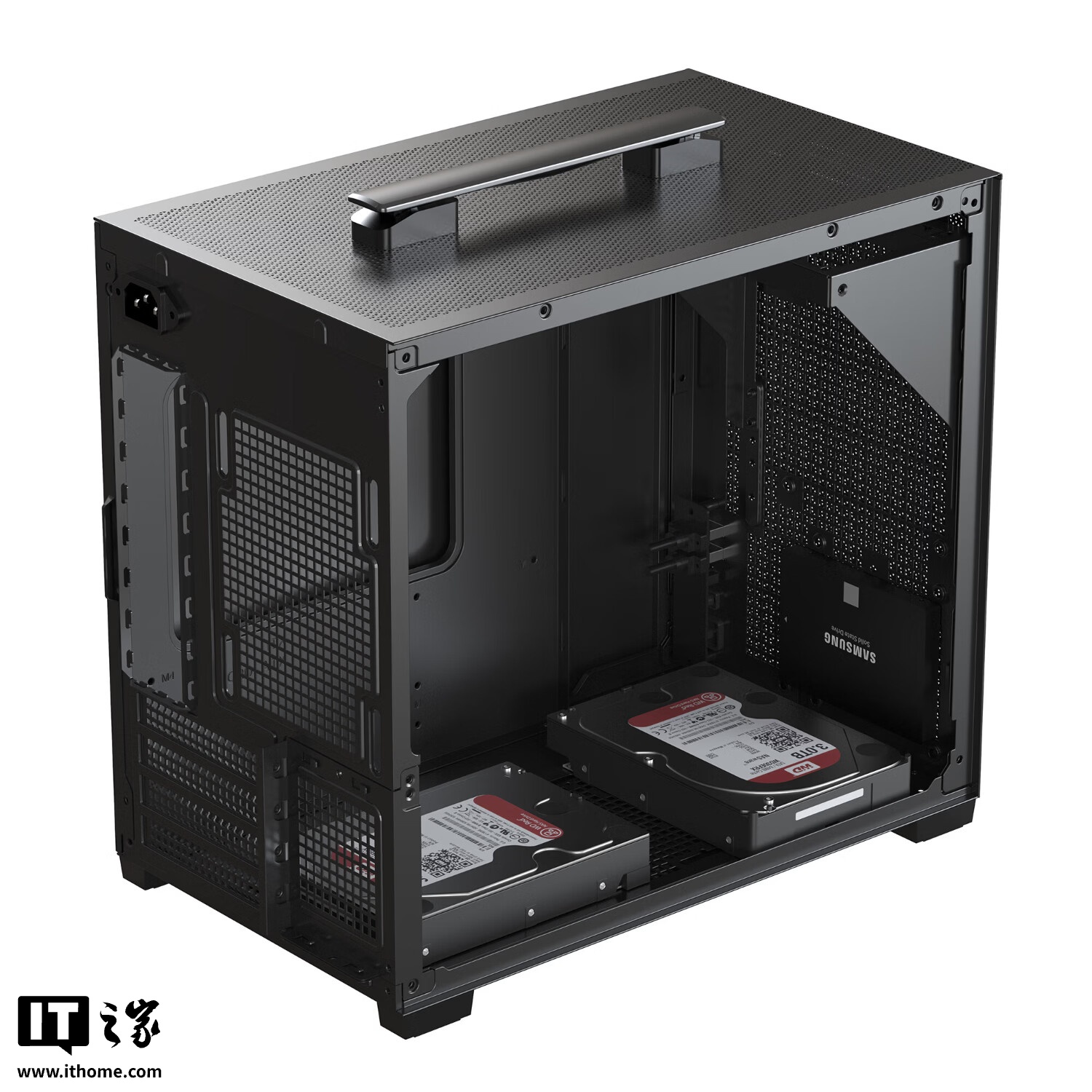 影驰上架金属大师 T240 机箱:提供便携加固提手、支持 178mm 风冷 / 240mm 水冷,189 元