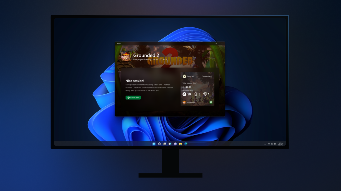 微软 Win10/Win11 版 Xbox 测试“赛后回顾”,记录你的游戏高光时刻
