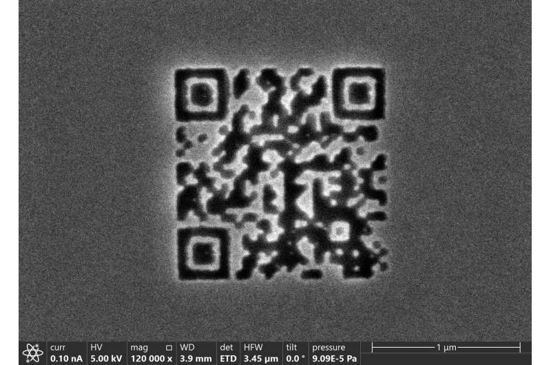 世界最小二维码问世:仅 1.98 平方微米,数据可存千年