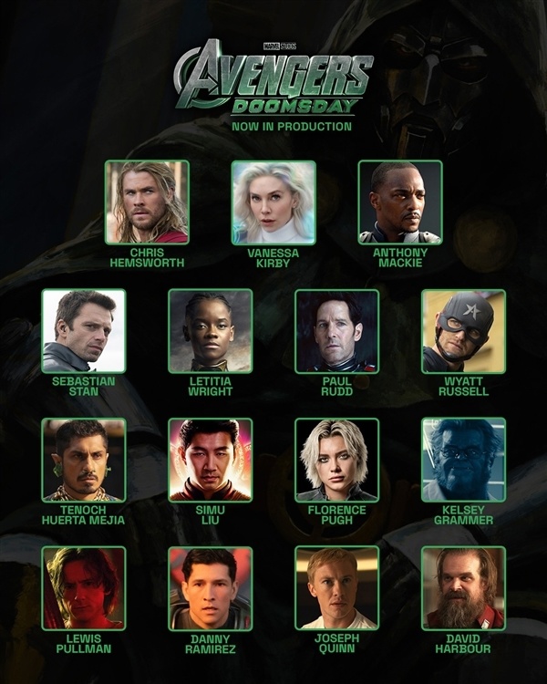 漫威《复仇者联盟 5:毁灭之日》第二支预告发布,2026 年全球献映